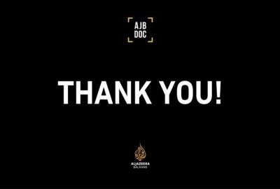 Thank You and Goodbye