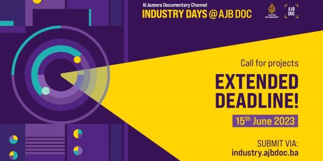 Extended Deadline for Project Submission – Al Jazeera Documentary Industry Days @ AJB DOC