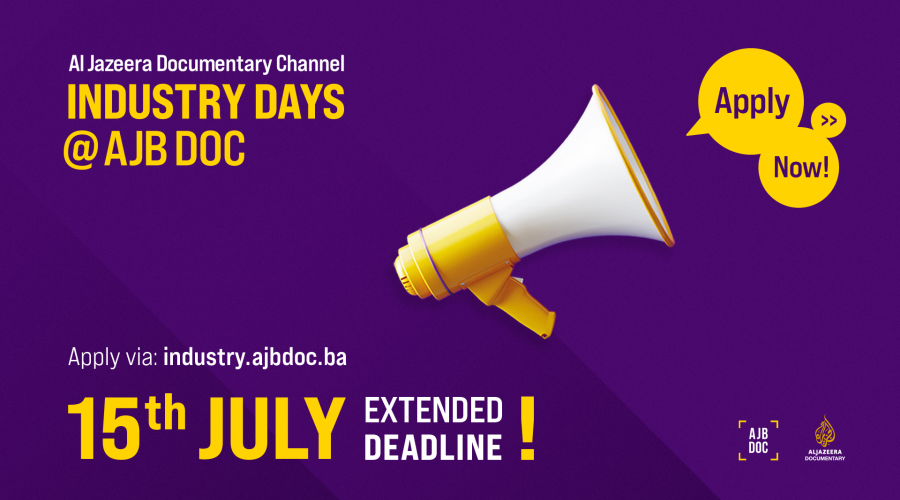 Extended deadline for submission at Al Jazeera Documentary Industry Days @ AJB DOC